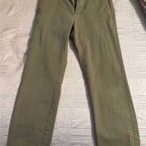 Crewcuts Boys olive Khaki Chinos